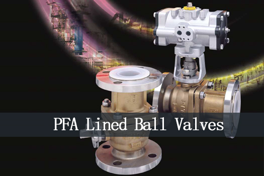 PFA Lined Ball Valves